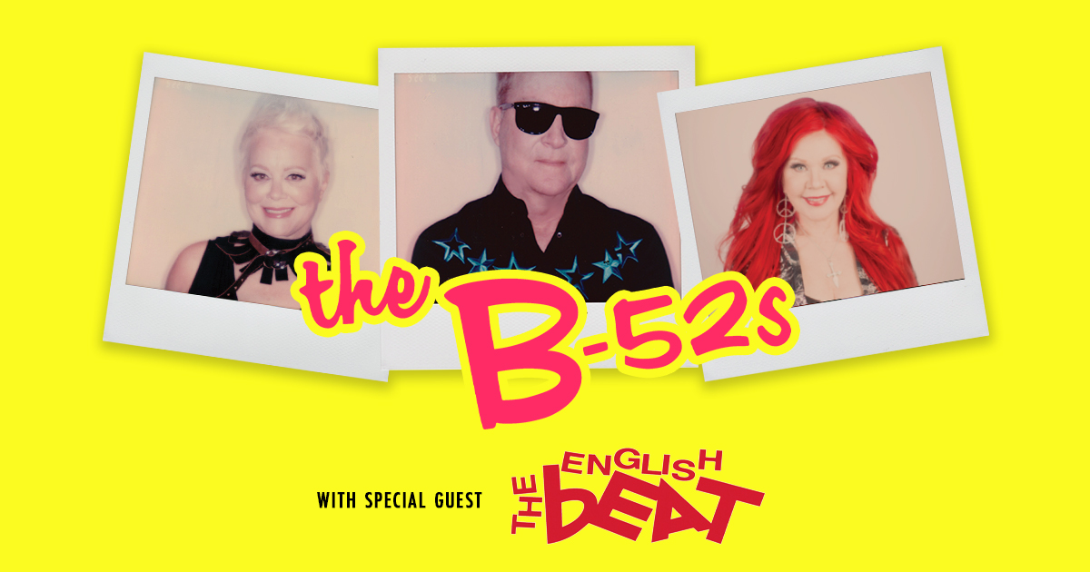 The B-52s live in concert at ParkStage in Freehold, NJ